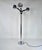 Italian Space Age Chromed 3-Light Floor Lamp with Adjustable Arms, 1960s For Sale - Image 16 of 18