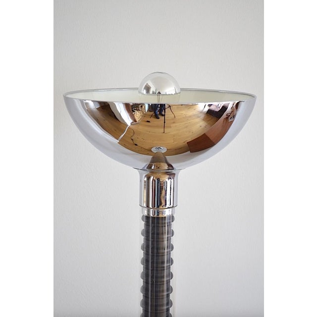 Silver Chrome Floor Lamp from Geb. Cosack, 1960s For Sale - Image 8 of 11