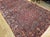 Antique Oversized Persian Sarouk Area Rug, Hand-Knotted Wool, Allover Floral Pattern, 10x17, Red & Navy For Sale - Image 4 of 18