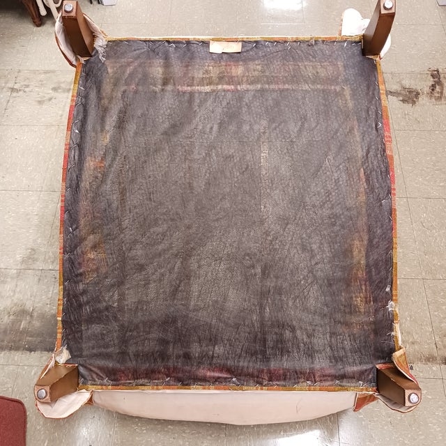 1961 Mid-Century Henredon Plaid Lounge Chair - Project Piece For Sale - Image 12 of 13