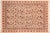 Beige Floral 1990's Pak-Persian Ivory/Pink Wool Rug - 6'0'' X 9'2'' For Sale - Image 8 of 9
