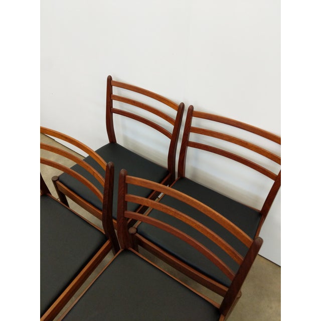 Set of 4 Vintage Mid Century Modern Dining Chairs by G Plan For Sale - Image 9 of 9