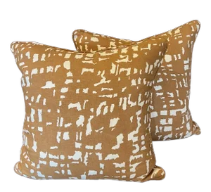 Pair of Raoul Fabric Hugo Pillows