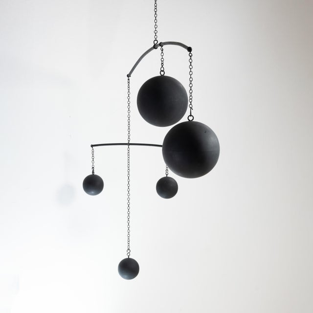 Steel Pendant Light, 1970s For Sale - Image 3 of 10
