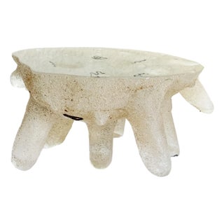 Hank Murta Adams Style Cast Glass Sculpture For Sale