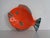 Orange Green Ceramic Fish Ashtray, Italy, 1960s For Sale - Image 9 of 9