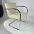 Mid-Century Modern Mies Van Der Rohe for Knoll Modernist Brno Chair in Knoll Cato Upholstery For Sale - Image 3 of 12
