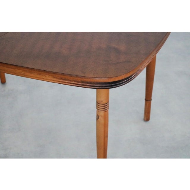 Vintage Dining Table | Table | Extendable, Sweden, 1960s For Sale - Image 9 of 14