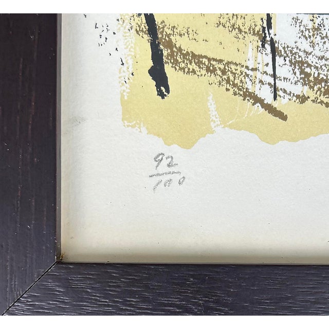 Late 20th Century Late 20th Century Humberto Castro Lithograph #92 From an Edition of 100, Framed and Signed, 5 of 5 For Sale - Image 5 of 11