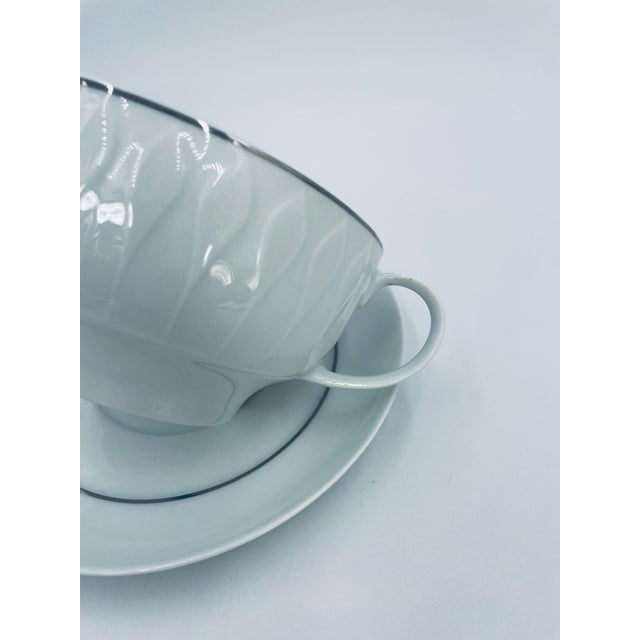 Lanzette Sauce Boat with Stand by Tapio Wirkkala for Thomas, 1965 For Sale - Image 8 of 12