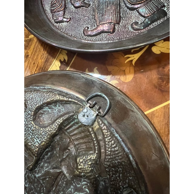 This pair of Copper Plates gleams with a warm, rustic charm, making them perfect for serving appetizers or enhancing your...