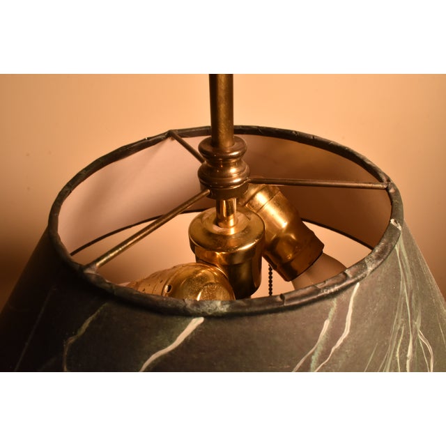 French Bronze 18th Century Louis XV Style Candlestick For Sale - Image 3 of 4