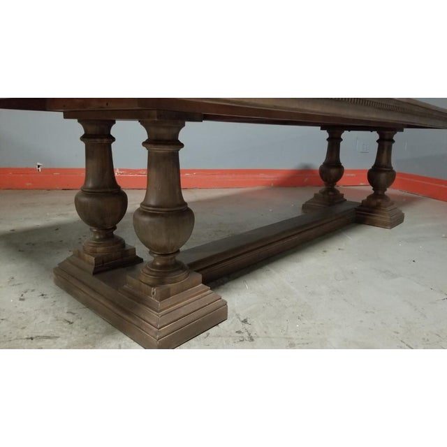 Rustic Restoration Hardware St. James Rectangular Extension Dining