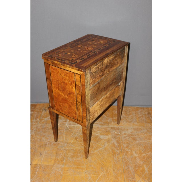 Italian Marquetry Commode, Early 19th Century For Sale - Image 10 of 13