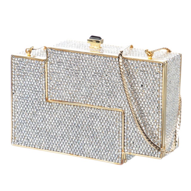 Judith Leiber Tetris Minaudiere: Vintage Book Piece Vintage and estate Judith Leiber Minaudieres convey the glamour and...