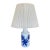 1960s Mid-Century Modern Hand-Painted Thistle Lamp Royal Copenhagen Aluminia, Denmark For Sale