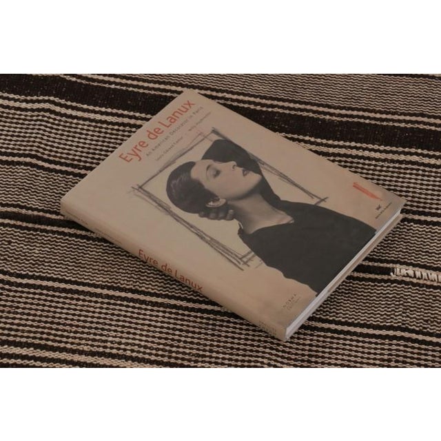 Vintage Persian Kilim, Brown and Beige Geometric Striped Patterns - Rug & Kilim For Sale - Image 9 of 9