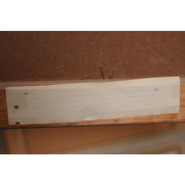 Aina Schiller, White Roses, 1950s, Oil on Canvas, Framed For Sale - Image 12 of 15