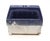 Vintage Navy Blue Ceramic Recessed Soap Dish For Sale - Image 6 of 11