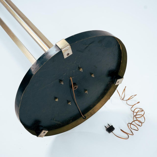 Art Deco Brass Torchère Floor Lamp, 1925-1935 For Sale - Image 13 of 18