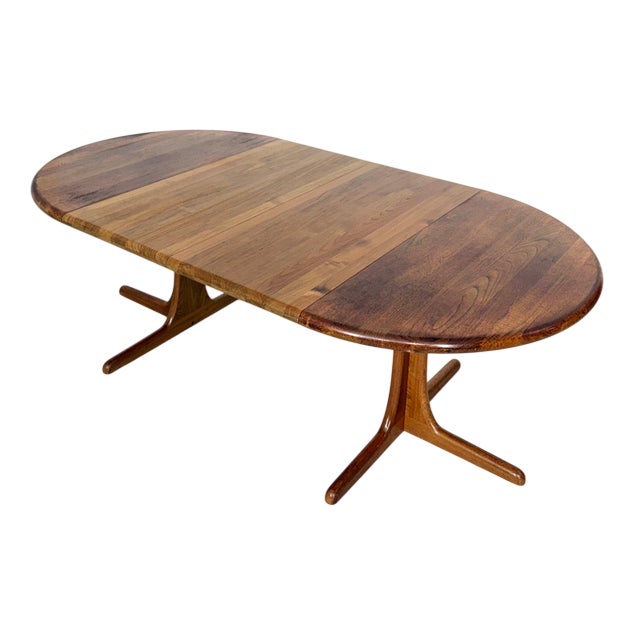 Vintage Dining Table in Teak from Dyrlund For Sale