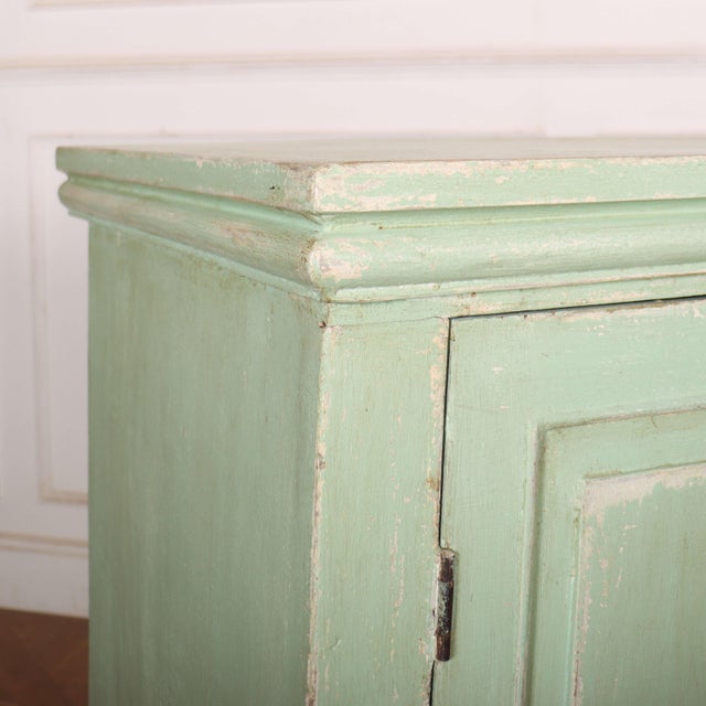 Large English Painted Buffet, 1890s For Sale - Image 10 of 13