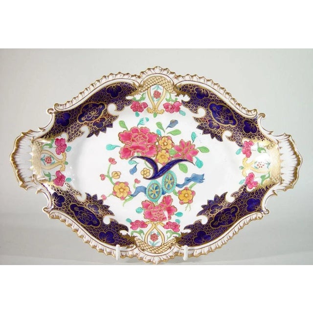 Chinoiserie Coalport Porcelain Regency Chinoiserie Dessert Service, John Rose & Co., 58 Pieces For Sale - Image 3 of 17