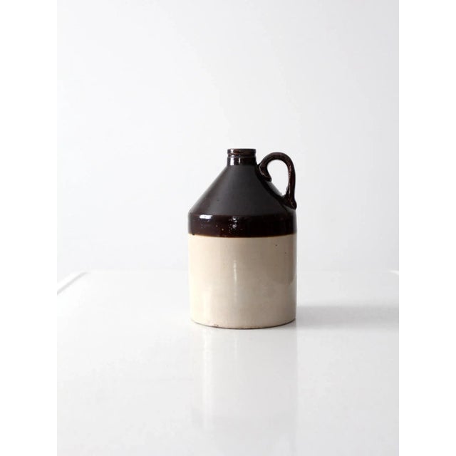 Ceramic Antique Stoneware Jug For Sale - Image 7 of 7