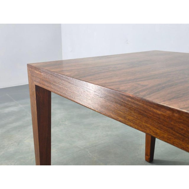 1960s Vintage Danish Rosewood Table by Severin Hansen for Haslev, 1960s For Sale - Image 5 of 9