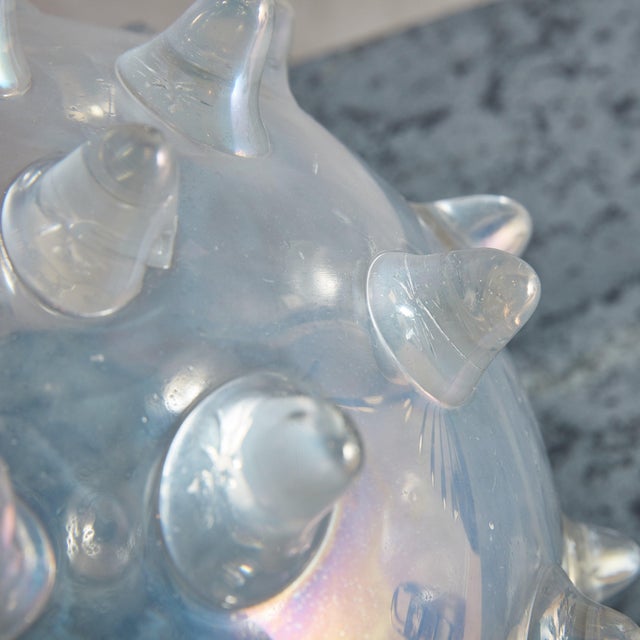 Mina Murano Glass Vase by Flavio Poli, Italy 1938 For Sale - Image 13 of 18