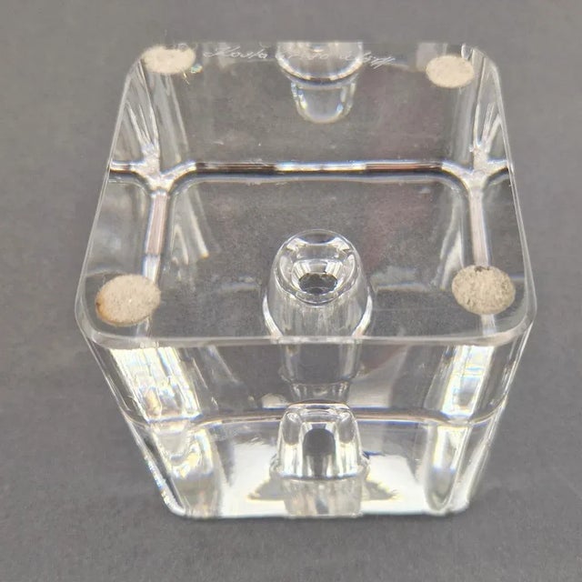 1950s Vintage Swedish Glass Vase from Göran Warff for Kosta Boda, 1950s For Sale - Image 5 of 7