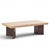 Paul Frankl for Johnson Furniture Mid Century Mahogany and Cork Coffee Table For Sale In Chicago - Image 6 of 9