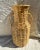 1970s Vintage Split Bamboo/Rattan Floor Vase For Sale - Image 5 of 5