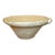 A Monumental 19th Century French Tian Bowel With 2 Loop Handles and Beautiful Poor Spout For Sale