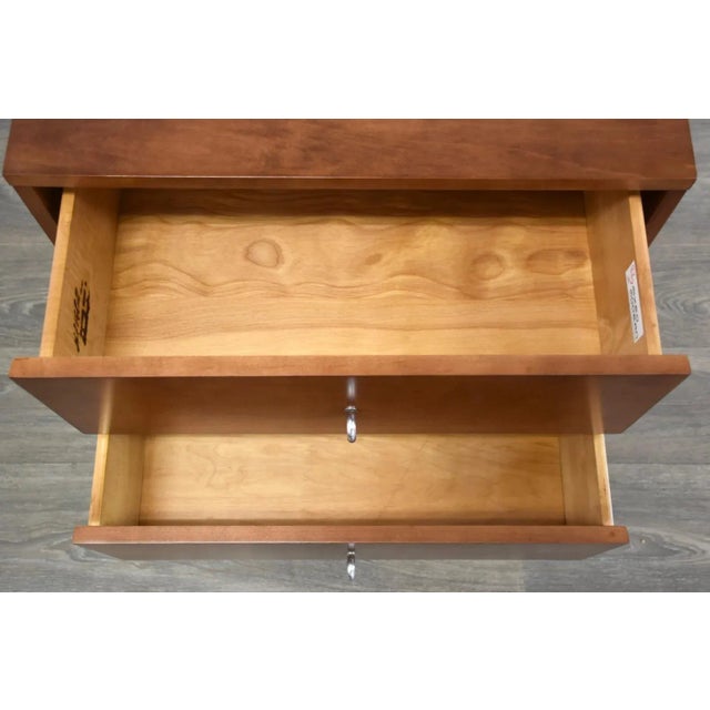 Wood 1960s Paul McCobb Planner Group Maple Nightstand For Sale - Image 7 of 9