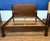 This is a Traditional King Size Mahogany Low Post by Leighton Hall. It features a classic cathedral mahogany headboard...