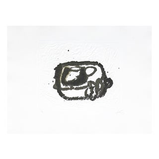 Antoni Tapiès, Apariciones 7, 1982, Carborundum Etching For Sale