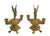 Antique French Neo-Grec Candle Holders Two-Arm Patinated Bronze Candelabra Greek Revival – A Pair An exceptional pair of...