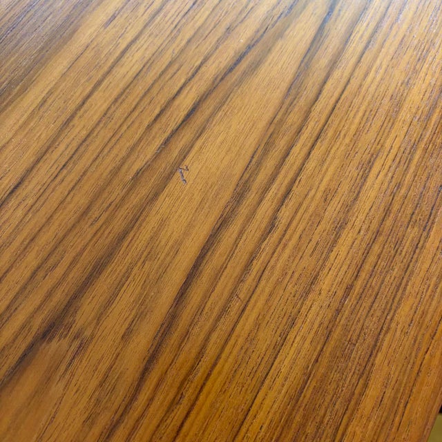 Svend A. Madsen Curved Danish Teak Desk For Sale - Image 16 of 16