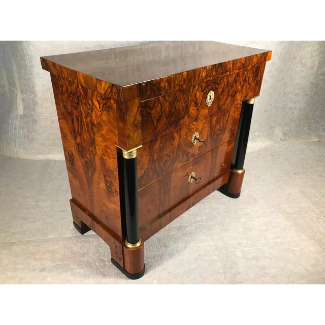 Biedermeier Biedermeier Chest of Drawers, Germany 1820 For Sale - Image 3 of 10