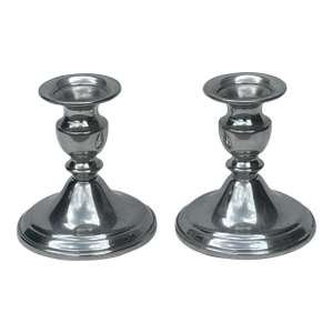 Kirk Stieff Pewter Candlesticks