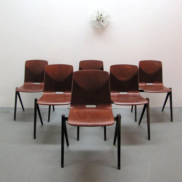 Industrial Dining Chairs by Elmar Flötotto, 1970 For Sale - Image 10 of 10