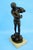 Large 20th Century Antimony Water Carrier Sculpture with Marble Base, Naples, Italy For Sale - Image 9 of 18
