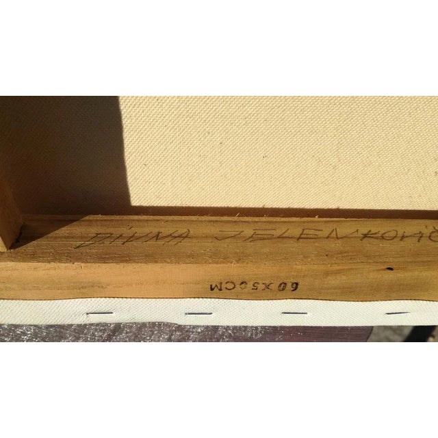 Divna Jelenković, Sfera, La Via, 2010, Oil on Canvas For Sale - Image 4 of 7