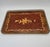 Large Neoclassical Hollywood Regency Inlaid Wooden Tray with Brass Gallery, 1960s-1970s For Sale - Image 10 of 12
