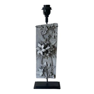 Late 19th Century Table Lamp Made From Antique Plaster Moulding Fragments For Sale