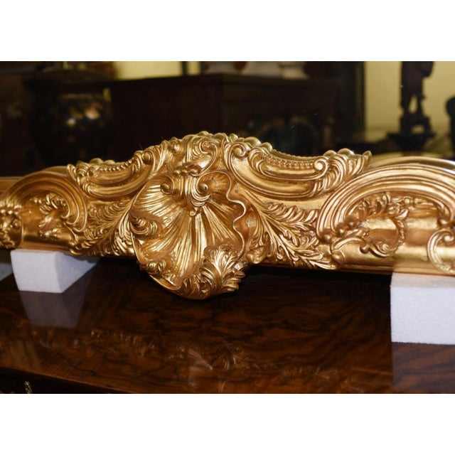 English Neo-Classical Gilt Mirror with Palladian Cherubs For Sale - Image 13 of 18