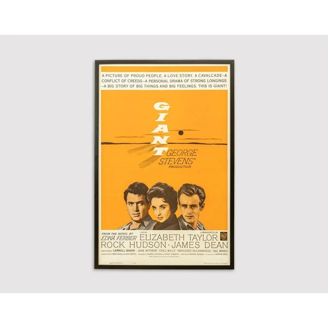 1960s Vintage Film Poster for Giant For Sale - Image 5 of 11