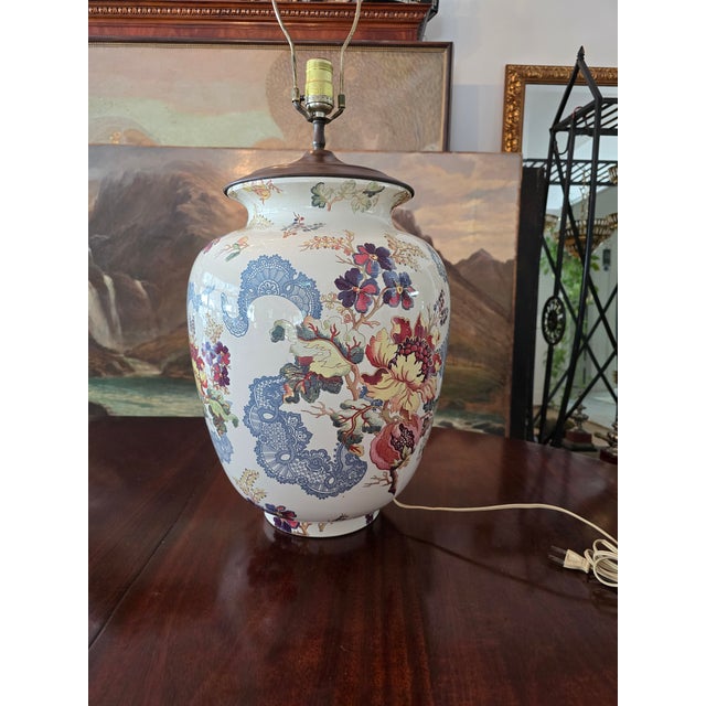 Mid-Century Modern 1970s Mid Century Modern Designer Signed Bulbous Lamp For Sale - Image 3 of 9