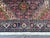 Traditional Hand-Knotted Navy Blue and Red Tabriz Medallion Wool Area Rug,6'8 X 5'1' For Sale - Image 3 of 13